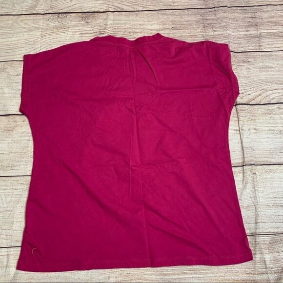 Zyia Active Pink Mountains and Moon Shirt Size Large - Picture 5 of 8